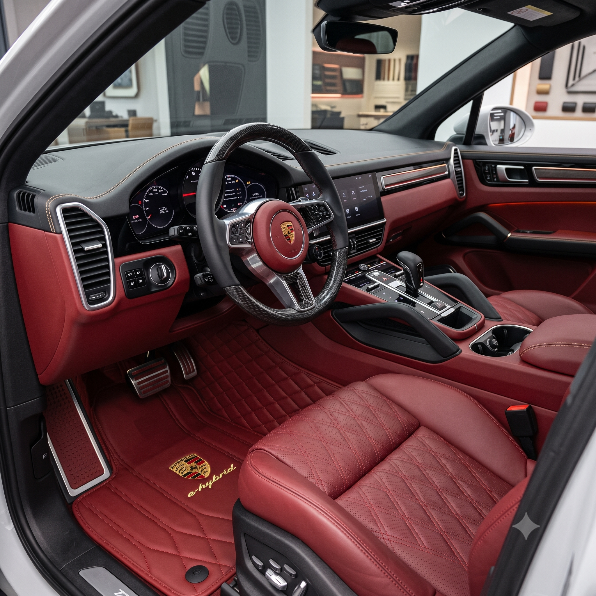 Thảm lót sàn 360 xe Porsche Cayenne