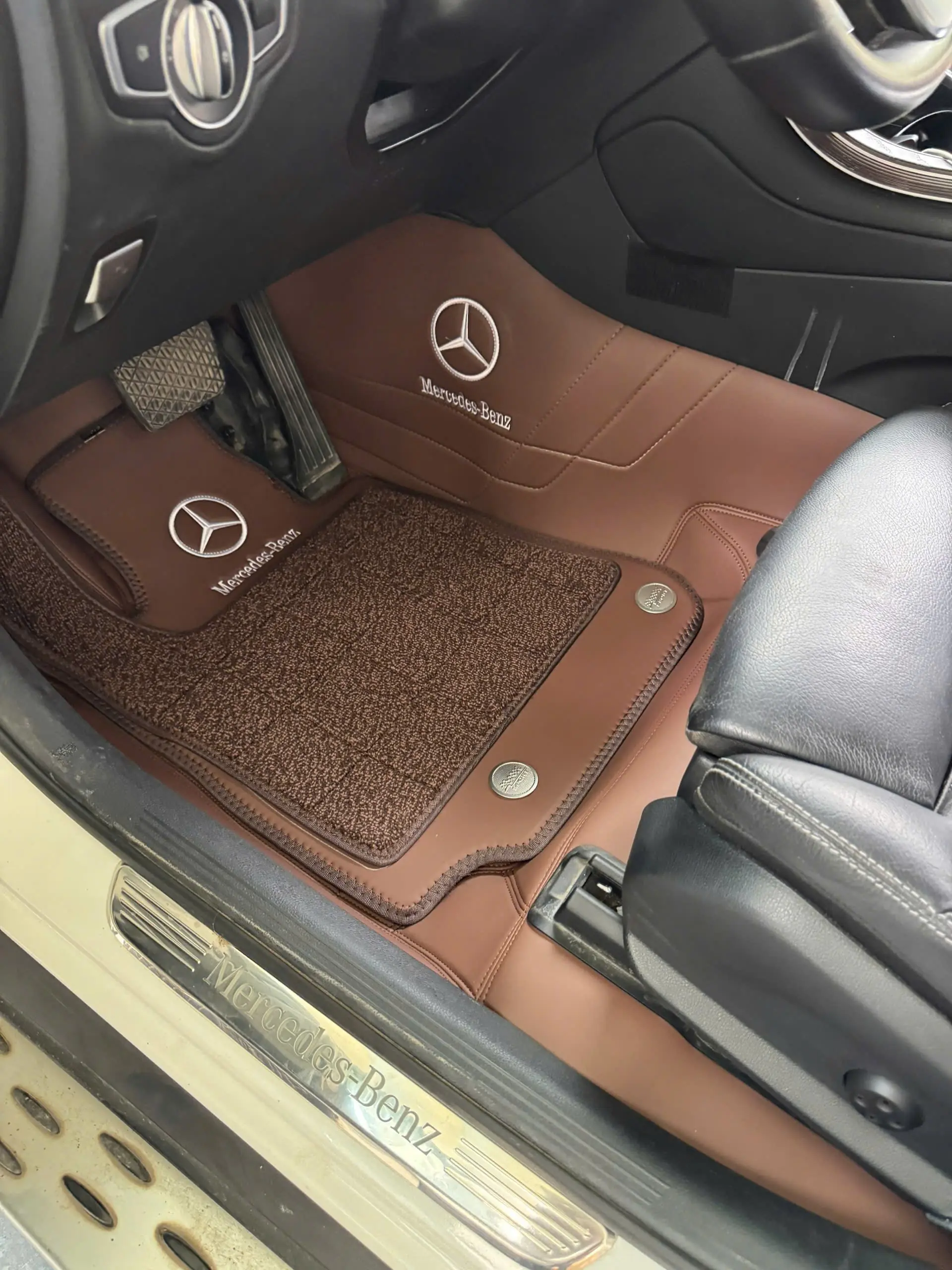 Thảm Lót Sàn 360 Mercedes A-Class Cao Cấp